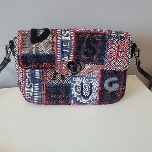Desigual Amorgos Patch Cross Body Bag, VGUC